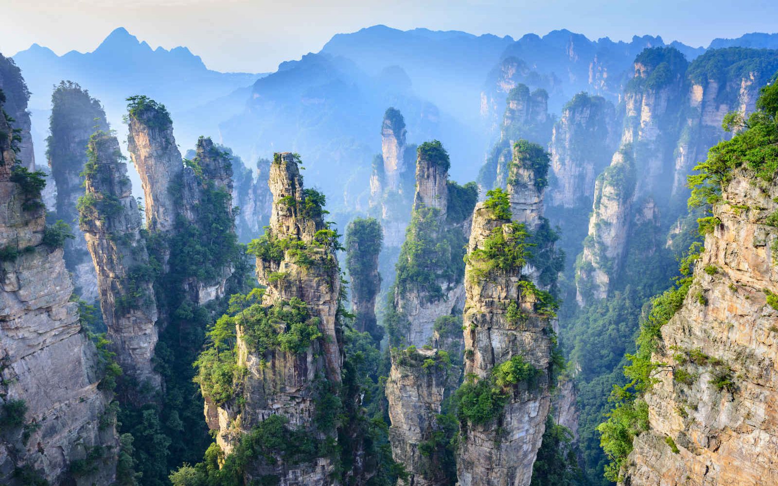 Forêt des Pierres, Zhangjiajie, Chine