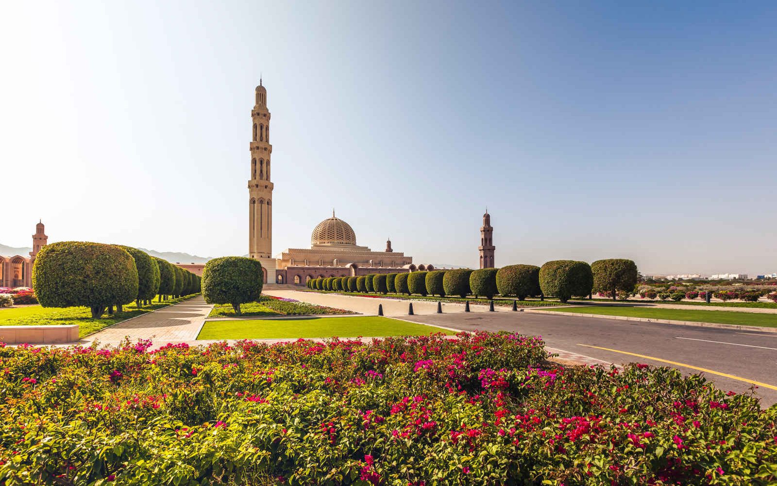 Mosquée du sultan Qaboos, Mascate, Oman