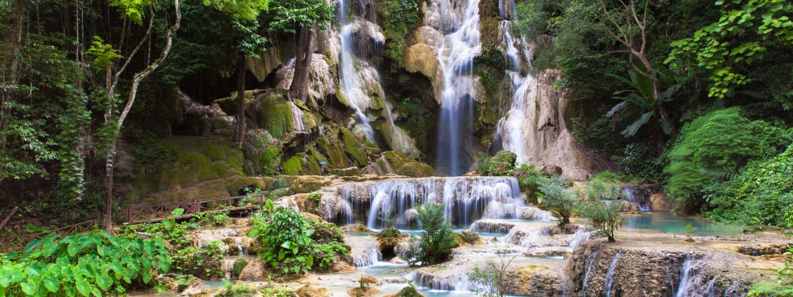 Chutes Kuang Si, Luang Prabang, Thailande