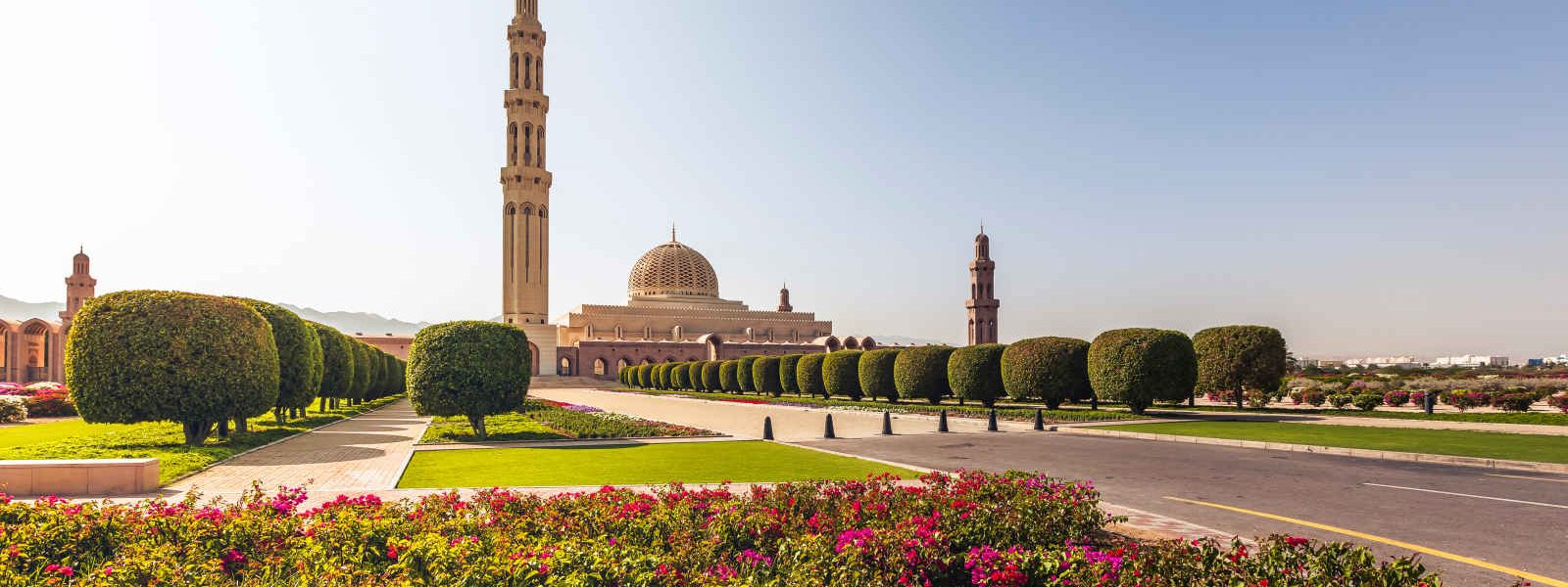 Mosquée du sultan Qaboos, Mascate, Oman