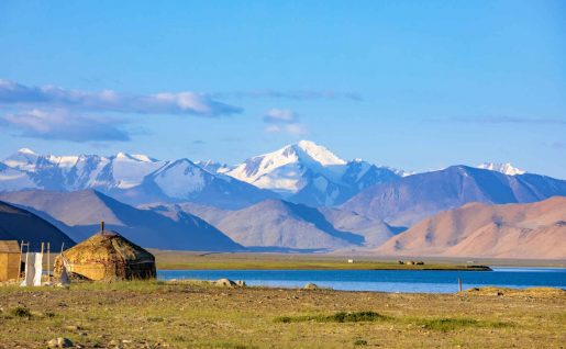 Yourte traditionnelle Kirghize, Karakol, Kirghizistan