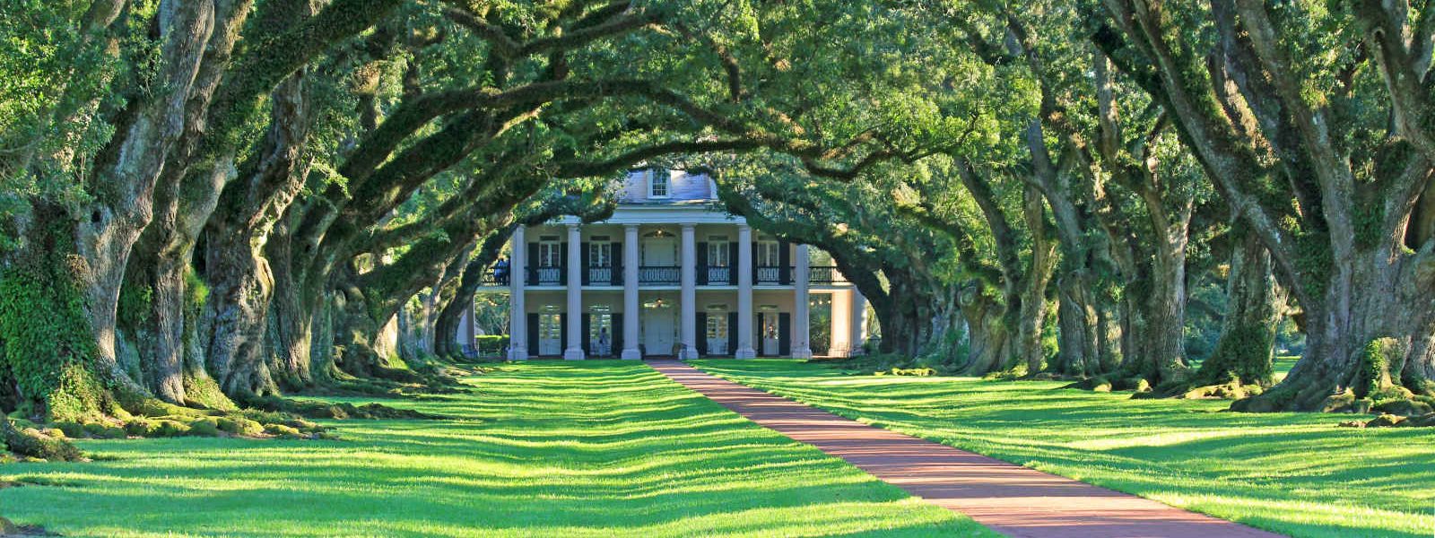 Plantation de Oak Alley, Louisiane, États-Unis